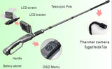 Vividia TPC-5160 Telescopic Thermal Video Inspection Camera System 5m Long 160x120 IR Resolution 4" LCD Monitor