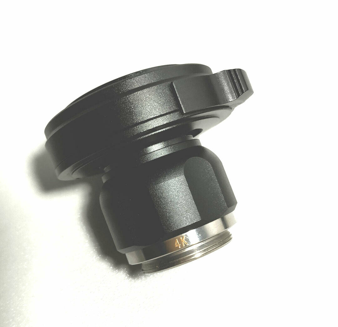 Vividia C-mount Eyepiece Camera Coupler Adaptor Manual Focusable for Fiberscopes Endoscopes