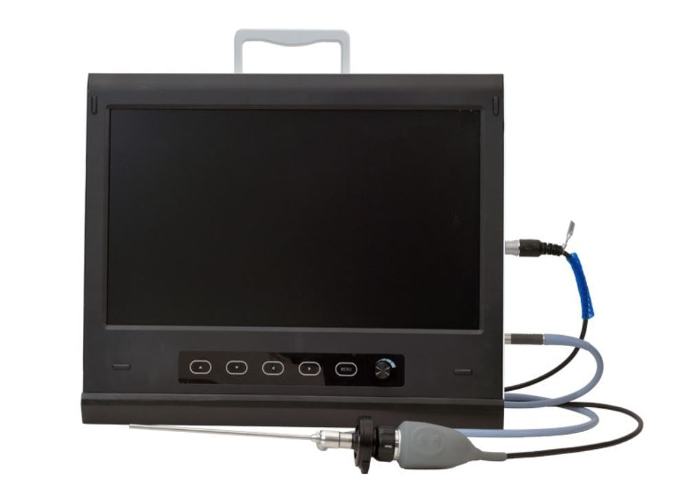 Vividia ECS-9119 Desktop All-in-One Endoscope Fiberscope Eyepiece Camera System with 19" Monitor Light Source CMOS Camera