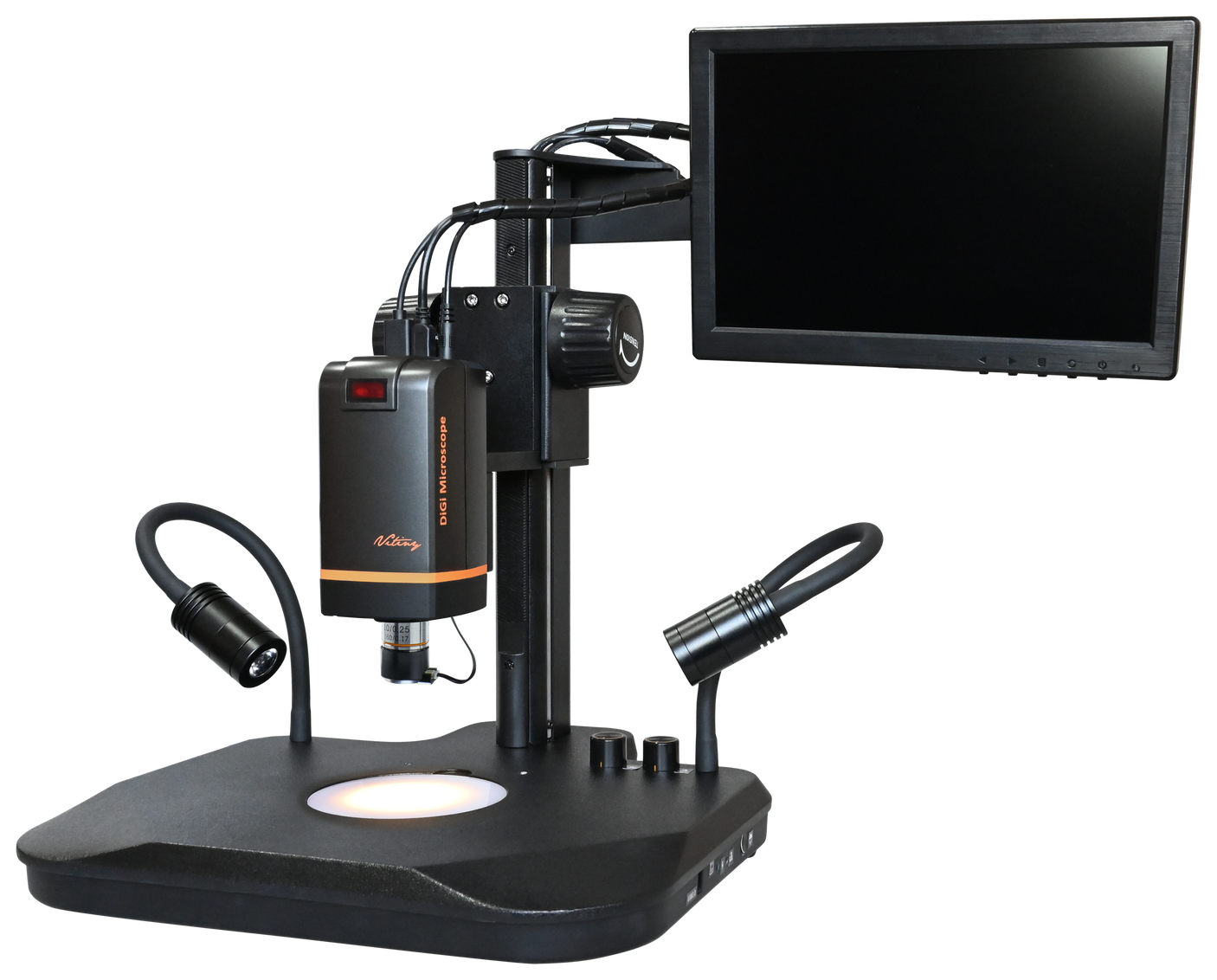 ViTiny VS-100  All-in-One Autofocus Long Working Distance Digital Microscope with 11.6" Monitor and Measurement