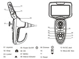 Vividia DA-6000 Series 6mm Joystick Monitor Borescope