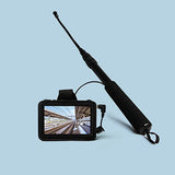 Vividia TVS-1507 All-Purpose Portable Video Inspection Camera Set with a 1.5m / 4.9ft Long Telescopic Pole Camera and 10m / 33ft Long Soft Flexible Cable Inspection Camera and 7" LCD Monitor and Heavy-Duty Case