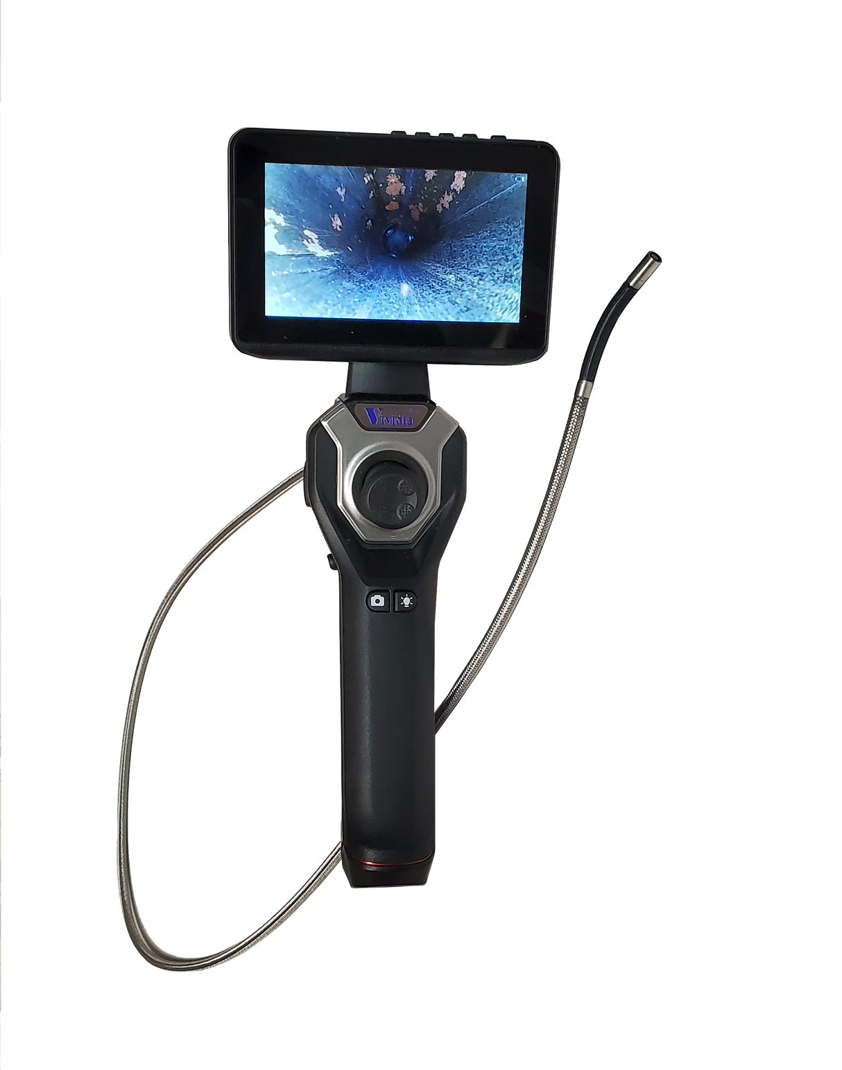 Vividia CX-6010M 6mm Flexible Joystick Monitor Borescope