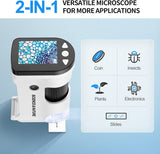 Vividia MM-270 Mini LCD & USB Portable Pocket Digital Microscope 2.7" Screen with White and UV Lights