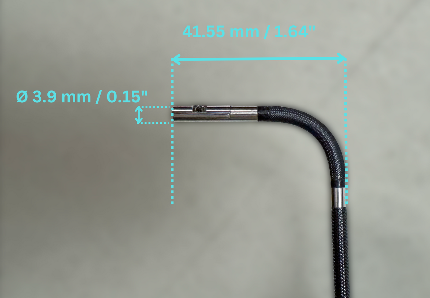 Vividia BD-K-3915 and BD-K-3930 Dual-Camera Joystick Articulation Borescope 5 Inch Monitor 3.9mm Diameter Probe