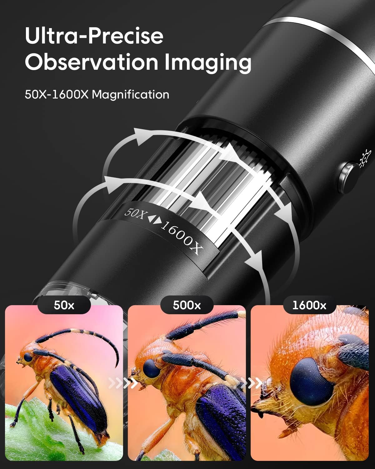 Vividia UM-30i Digital Microscope for iPad iPhone Android