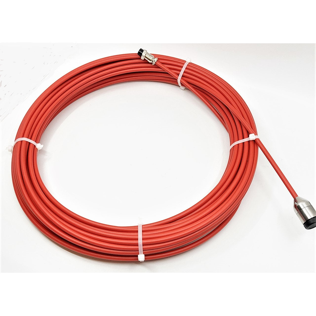 Red Replacement Push-Rod Cable 50m Long 7mm Diameter for VS-33PT50 Inspection Camera