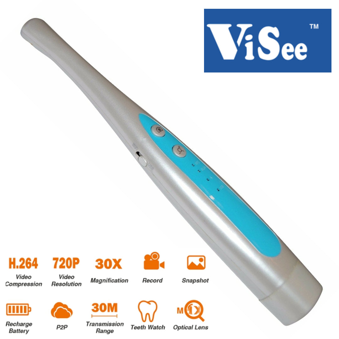 ViSee T11 Wireless WiFi/USB Dental Camera for iOS, Android, and PC