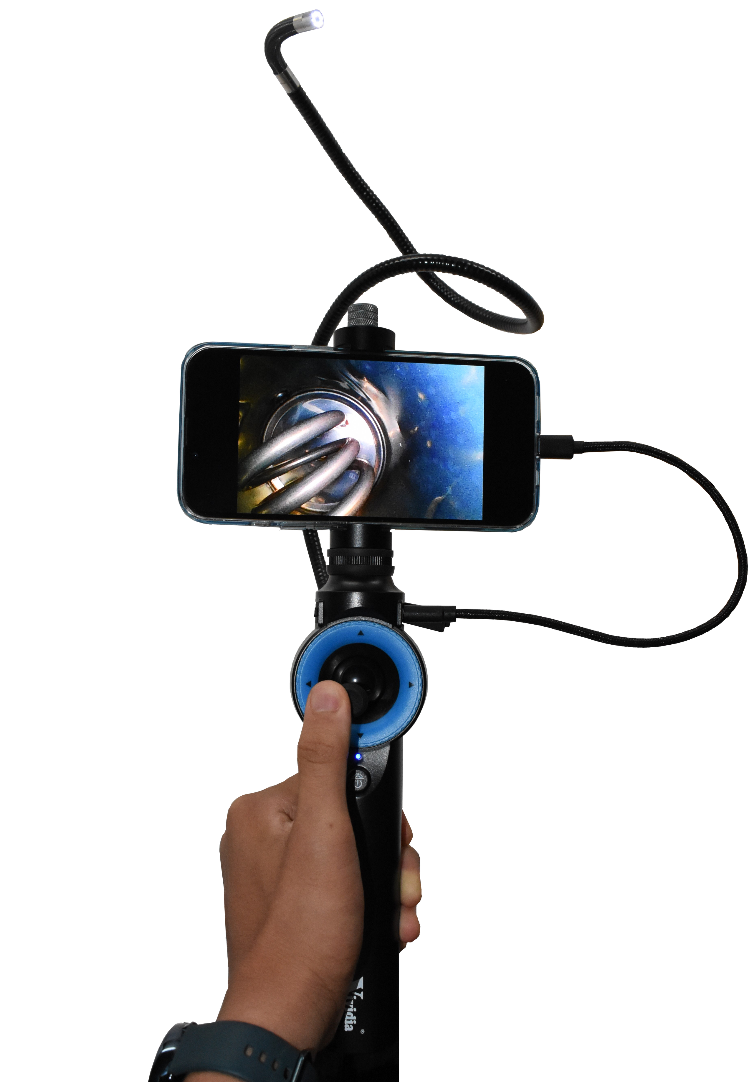 Vividia CX-6010i Flexible Smartphone Joystick Articulating Inspection –  Inspection Scopes