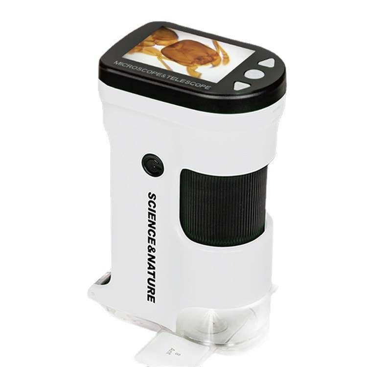 Handheld Microscope 100X Mini Pocket Portable Microscope LED